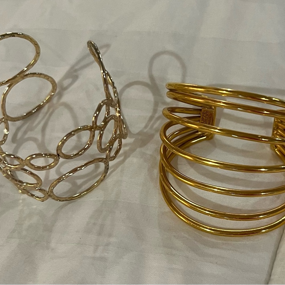 Gold Bangles - image 1